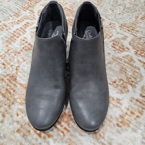 Croft & Barrow Women's Gray Ankle Booties